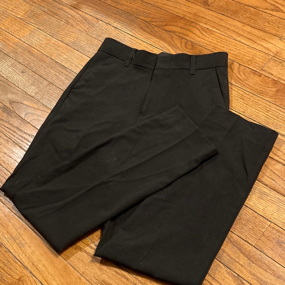 Boys black dress pants